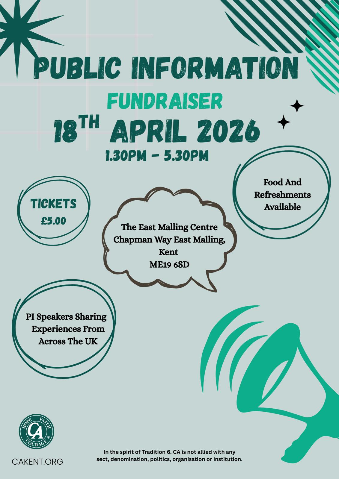 Public Information Fundraiser