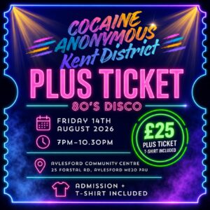 80s Disco Plus ticket